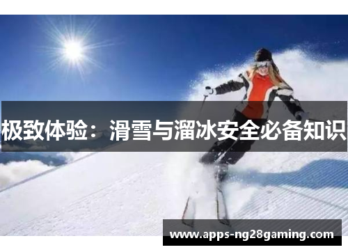 极致体验：滑雪与溜冰安全必备知识