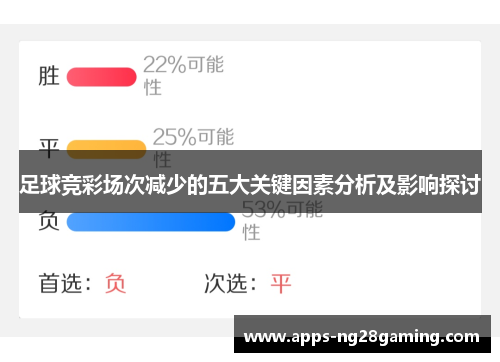 足球竞彩场次减少的五大关键因素分析及影响探讨