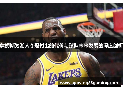 詹姆斯为湖人夺冠付出的代价与球队未来发展的深度剖析